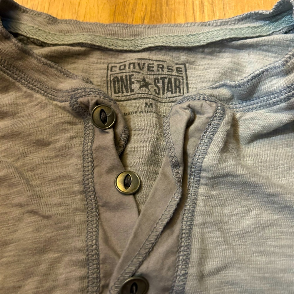 COPY - CONVERSE ONE STAR Button-Up Long Sleeve